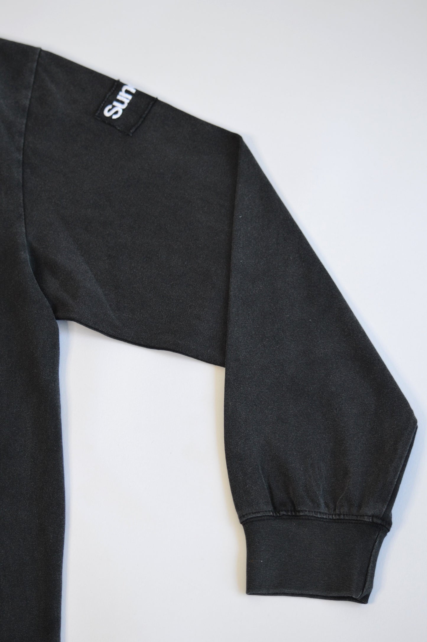 Distressed Long Line | Vintage Black