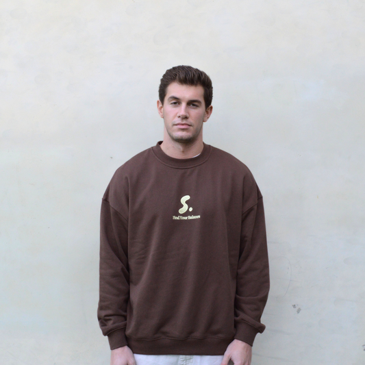 Throwback Crew | Brown