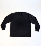 Distressed Long Line | Vintage Black